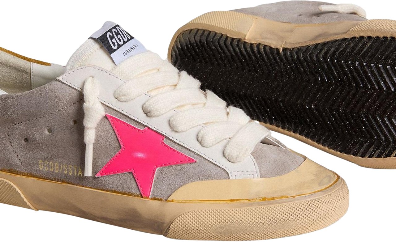 Golden Goose Dames Super Star Grijs