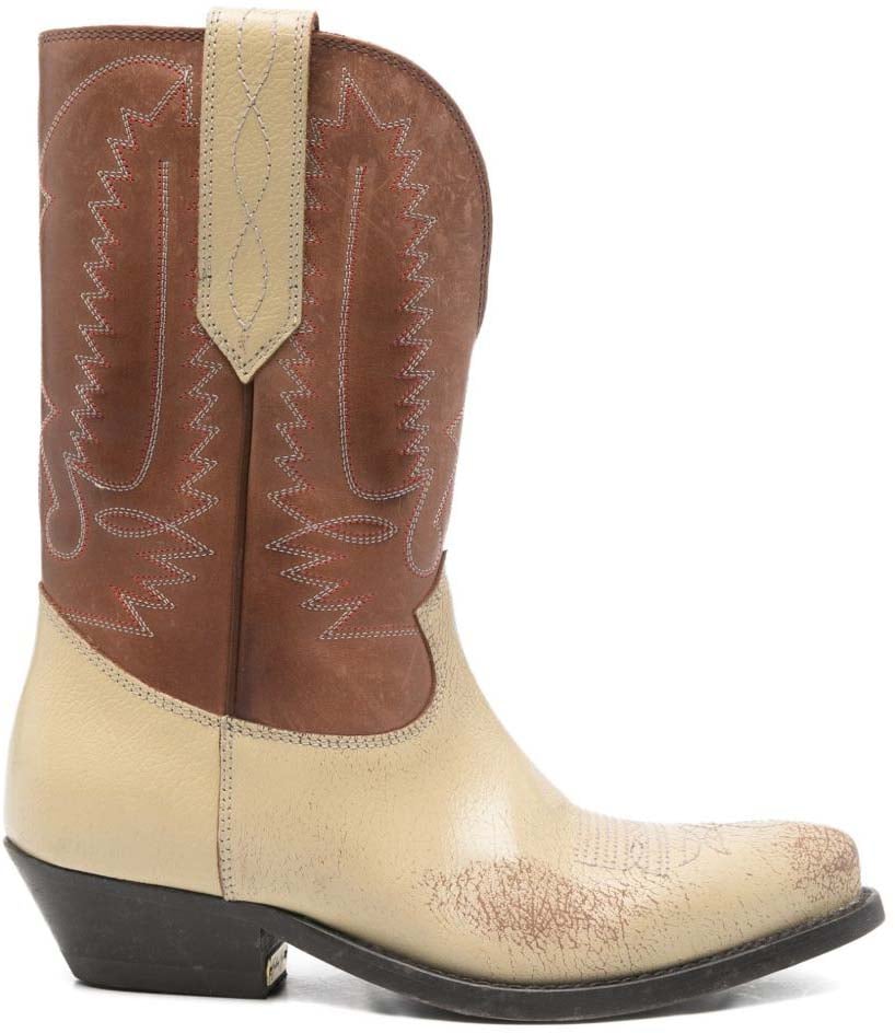 Golden Goose Boots Beige Beige