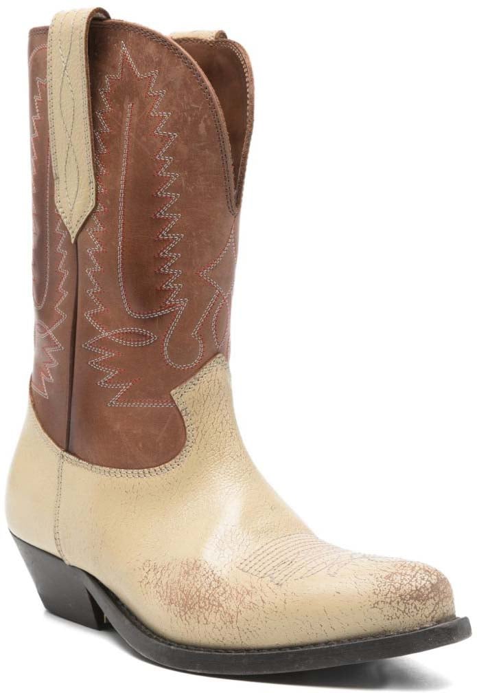 Golden Goose Boots Beige Beige