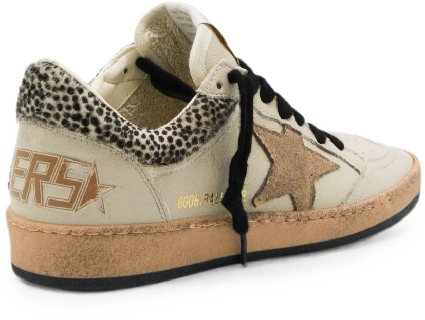 Golden Goose Sneakers Ecru Wit