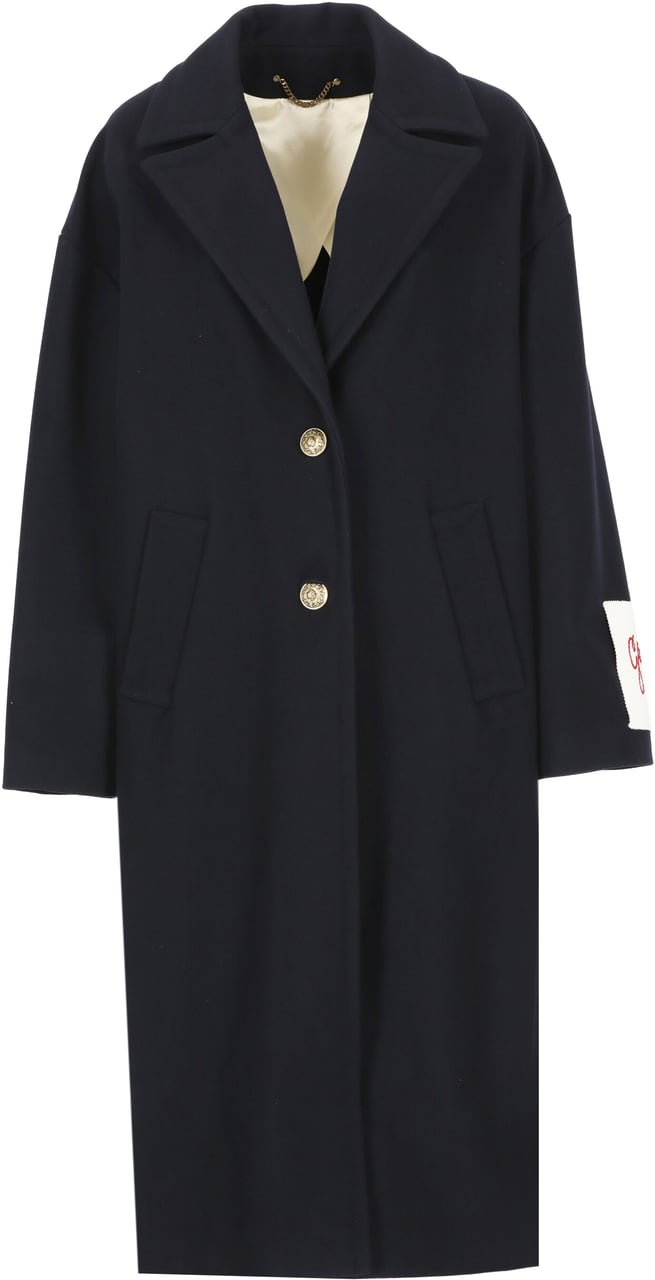 Golden Goose Coats Blue Blauw