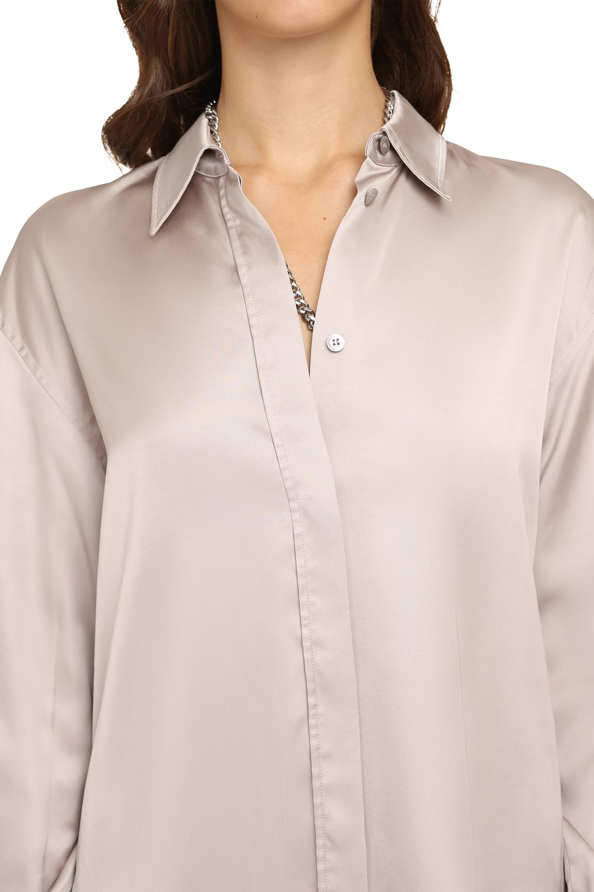Golden Goose Viscose shirt Roze