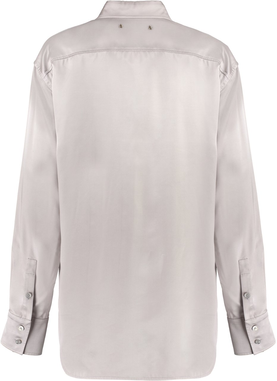 Golden Goose Viscose shirt Roze