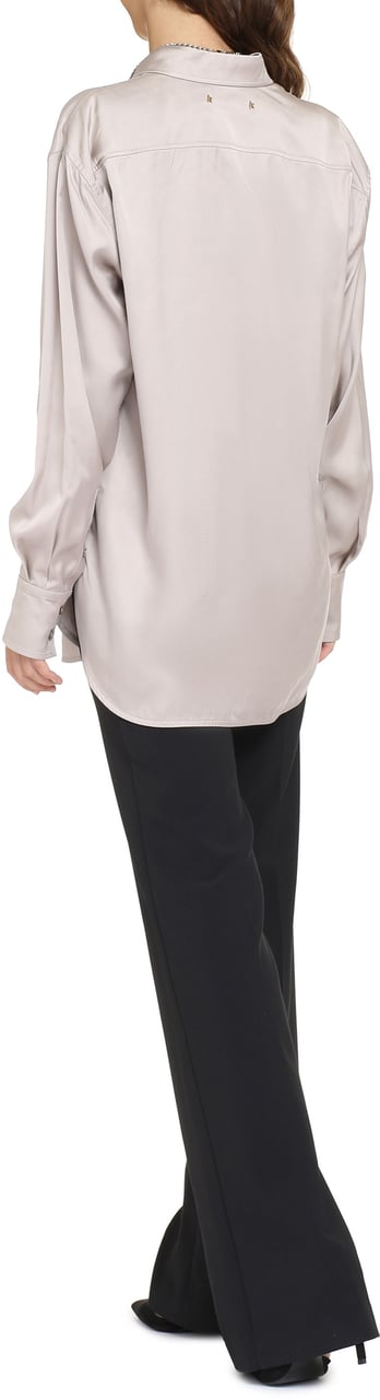 Golden Goose Viscose shirt Roze