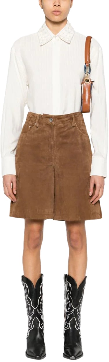 Golden Goose journey ws boyfriend basic shirt white Wit