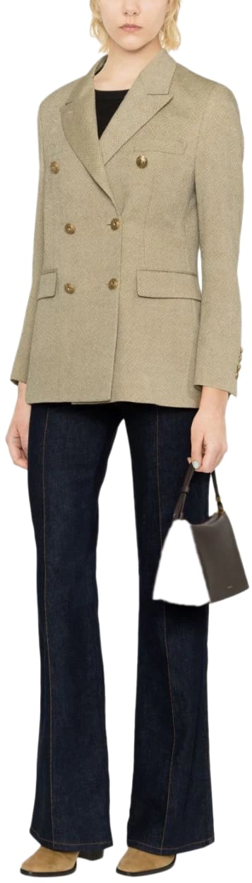 Golden Goose journey ws blazer taupe Taupe
