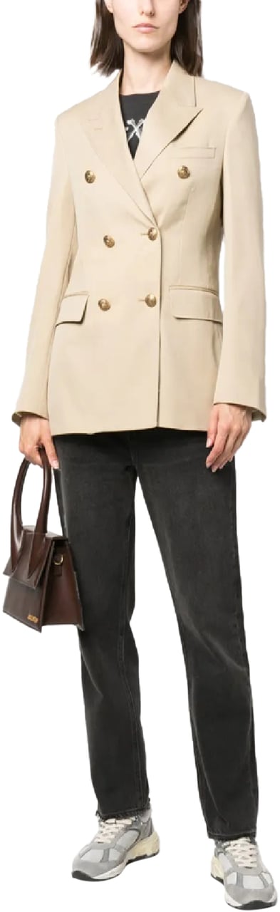 Golden Goose golden ws double breasted blazer divers Divers
