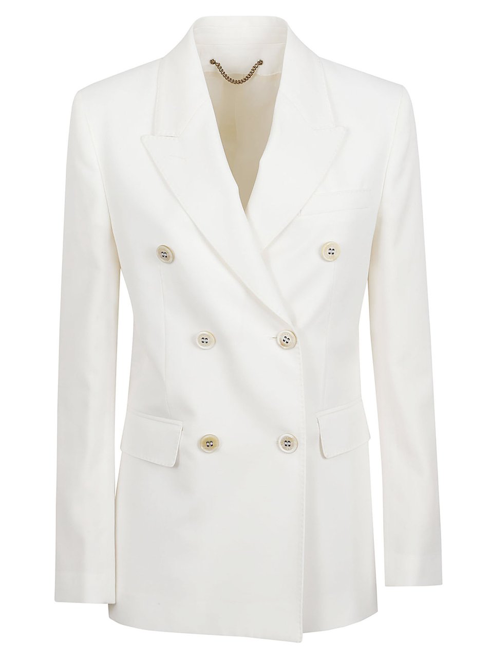 Golden Goose Tailored Double-Breasted Jacket with Structured Silhouette Wit