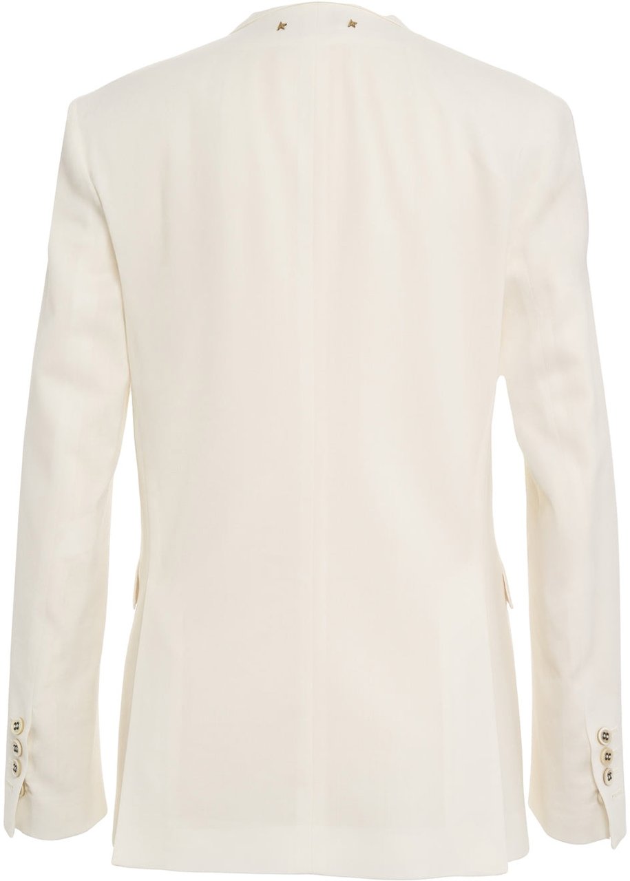 Golden Goose Double-breasted blazer 'Diva' Wit