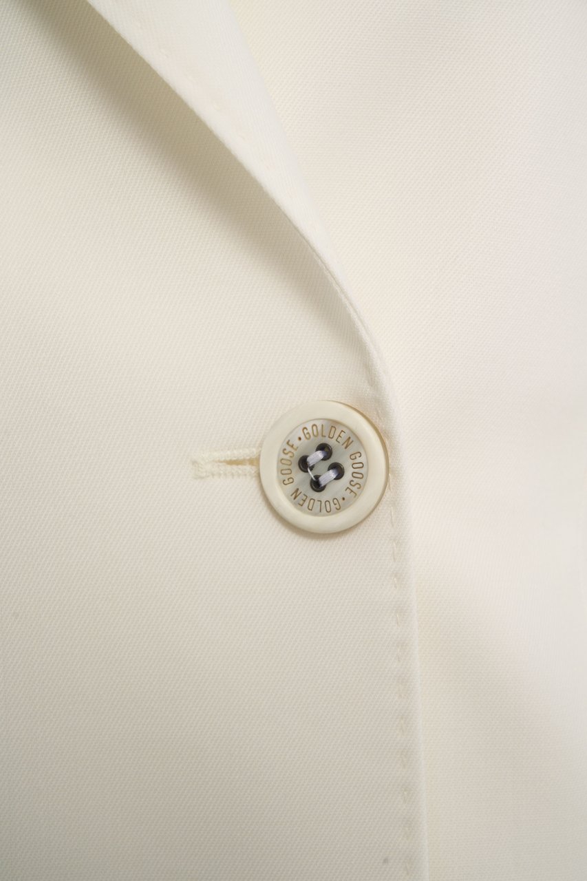 Golden Goose Double-breasted blazer 'Diva' Wit