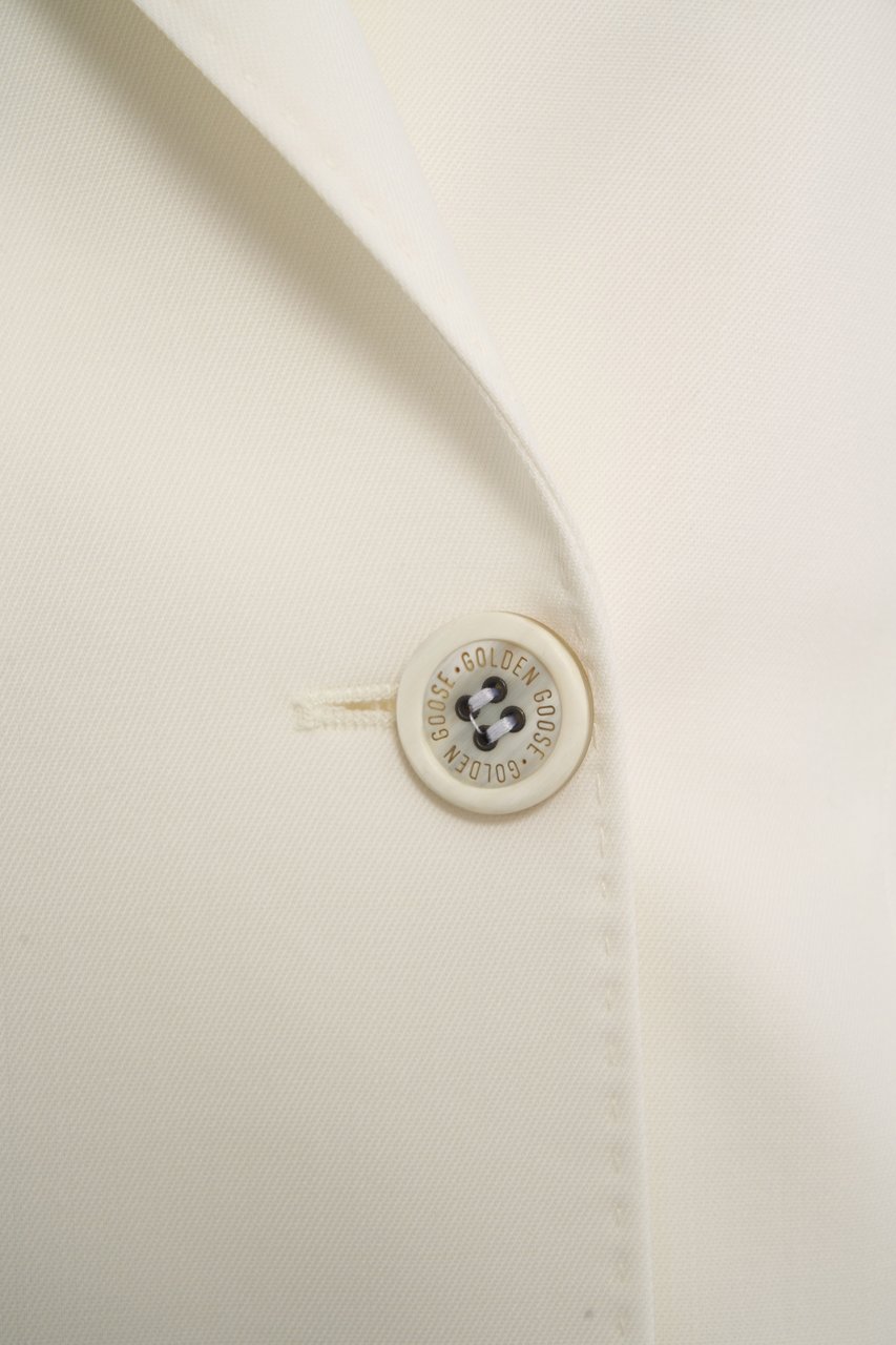 Golden Goose Double-breasted blazer 'Diva' Wit