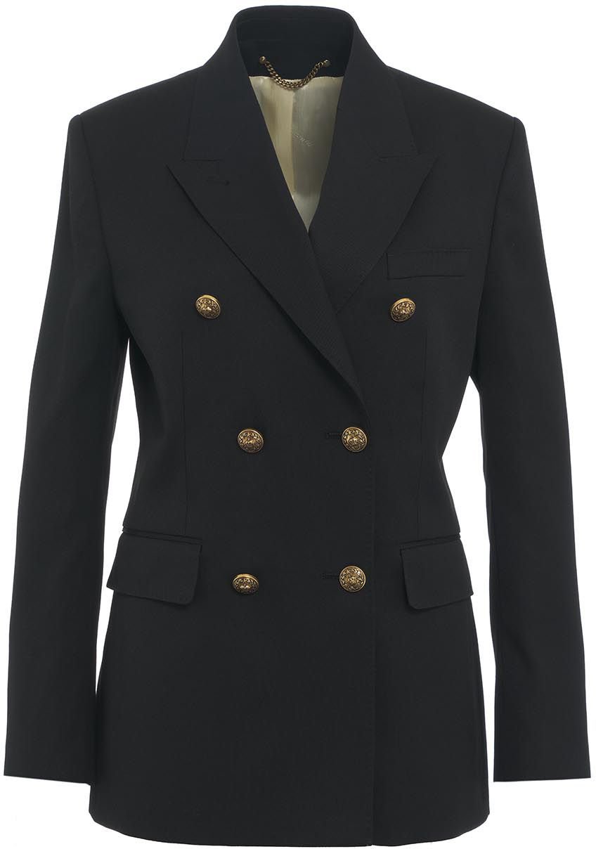 Golden Goose Double-breasted Blazer "Diva" Zwart