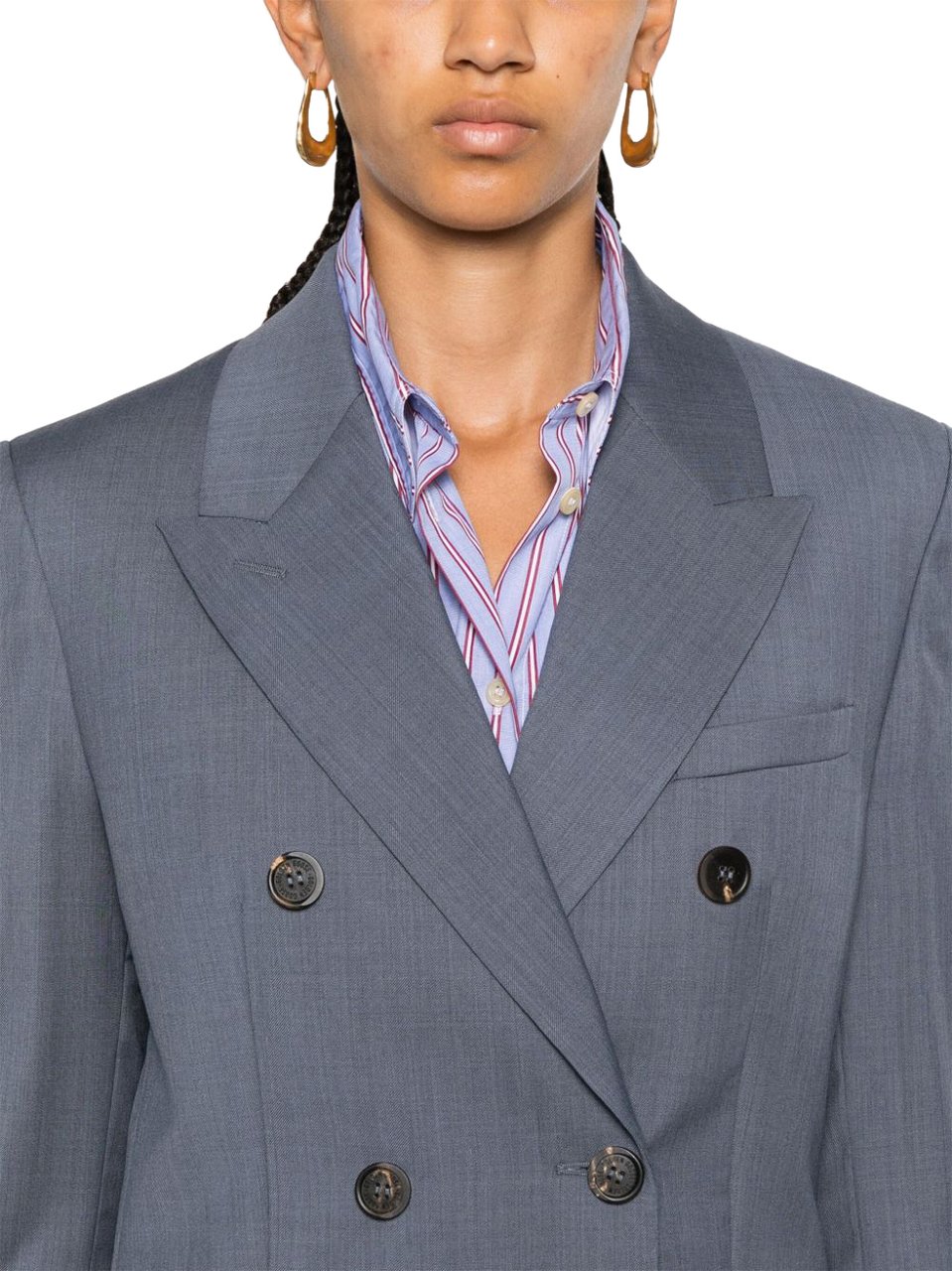 Golden Goose Jackets Grey Grijs