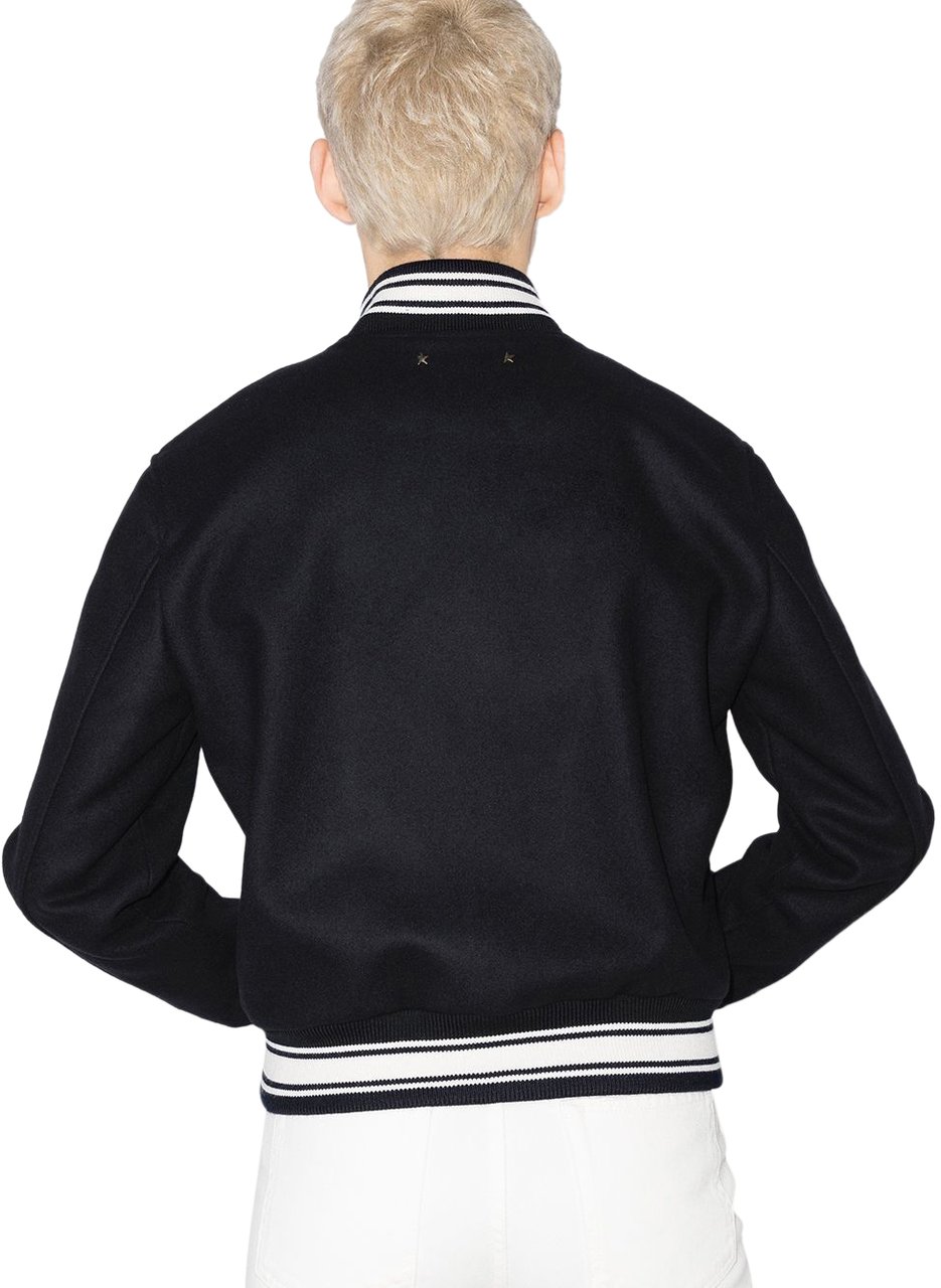 Golden Goose Coats Blue Blauw