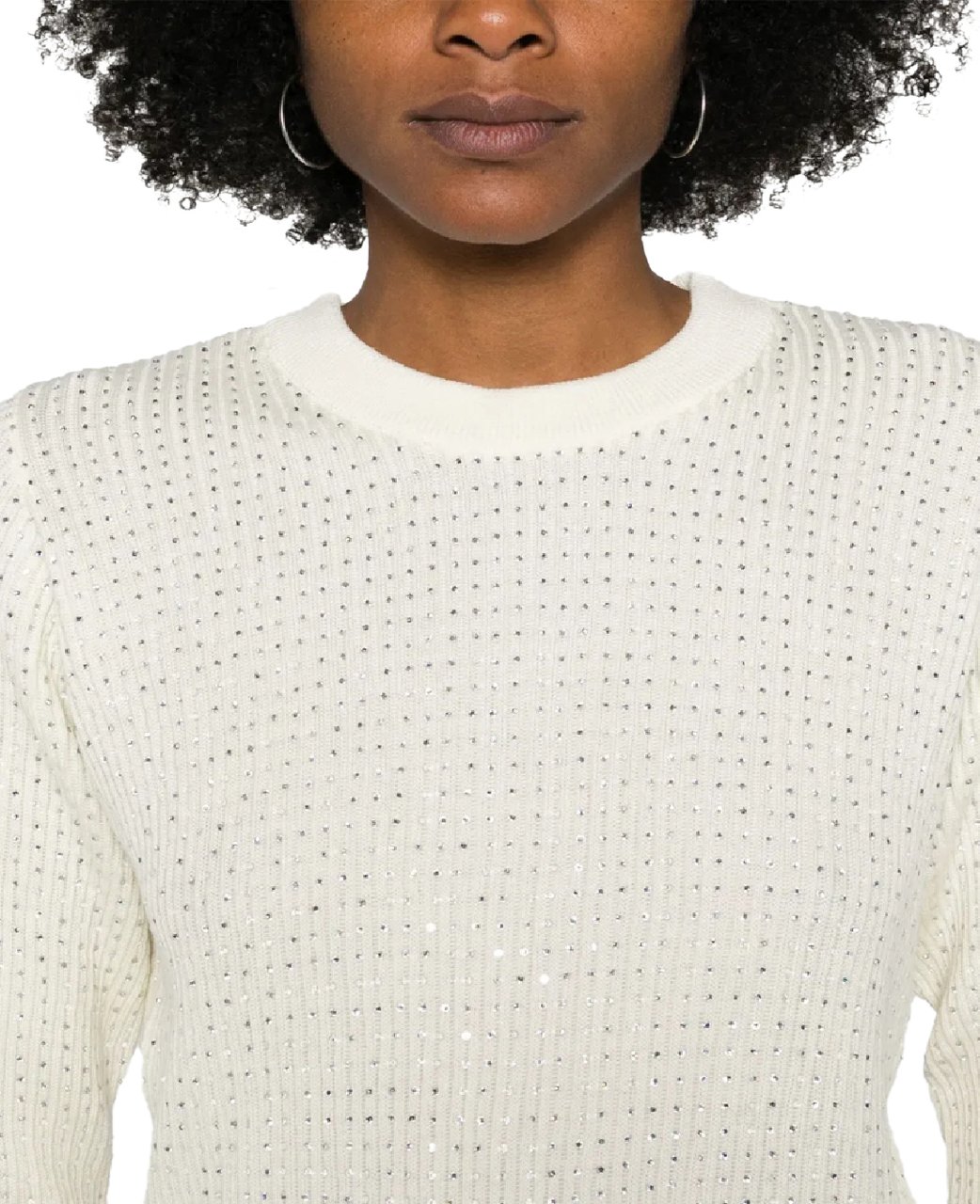 Golden Goose Journey Knit Regular Crewneck Wit