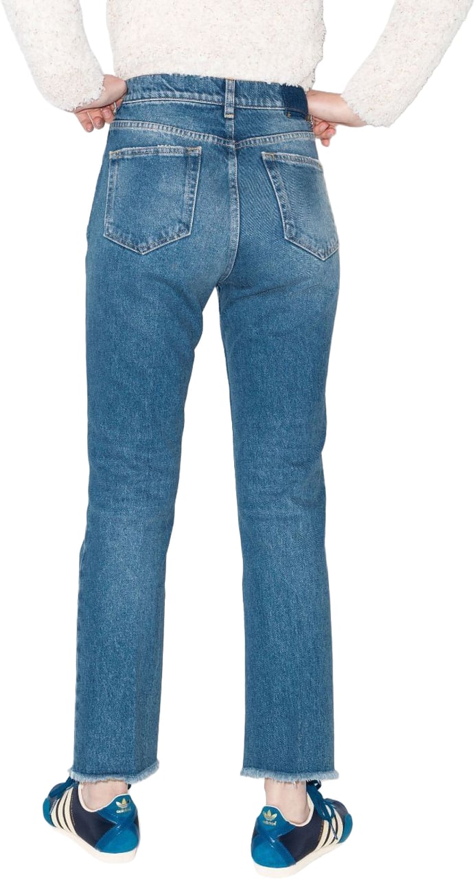 Golden Goose Trousers Blue Blauw
