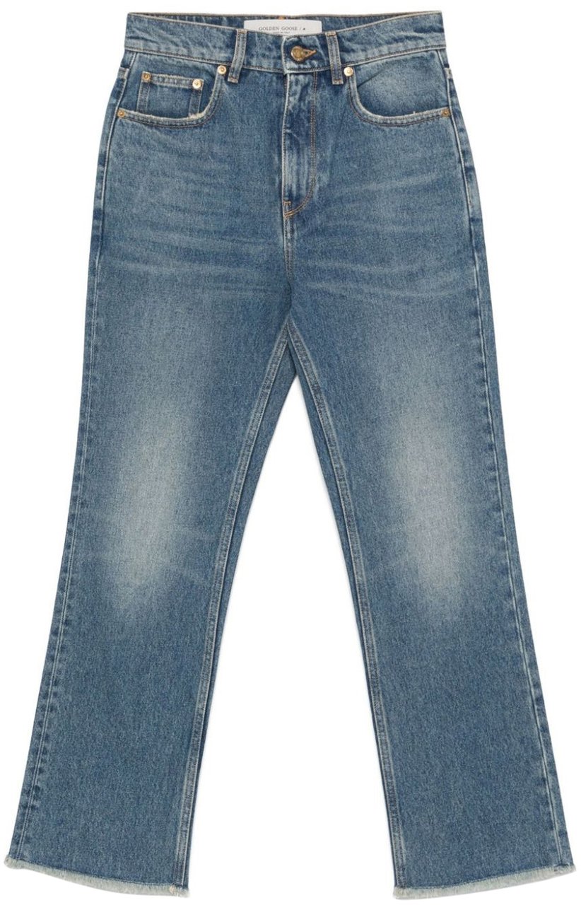 Golden Goose golden ws cropped flare medium divers Divers
