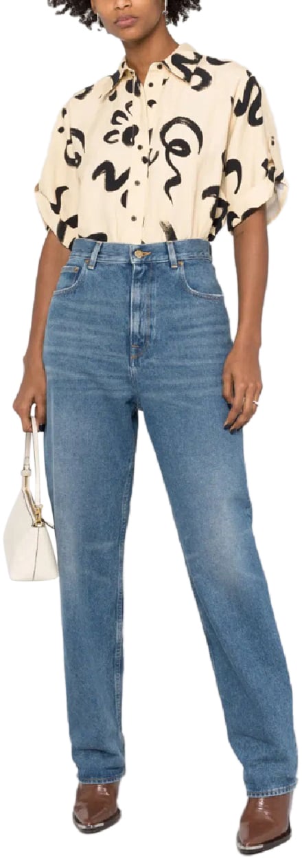 Golden Goose golden kim medium washed denim divers Divers