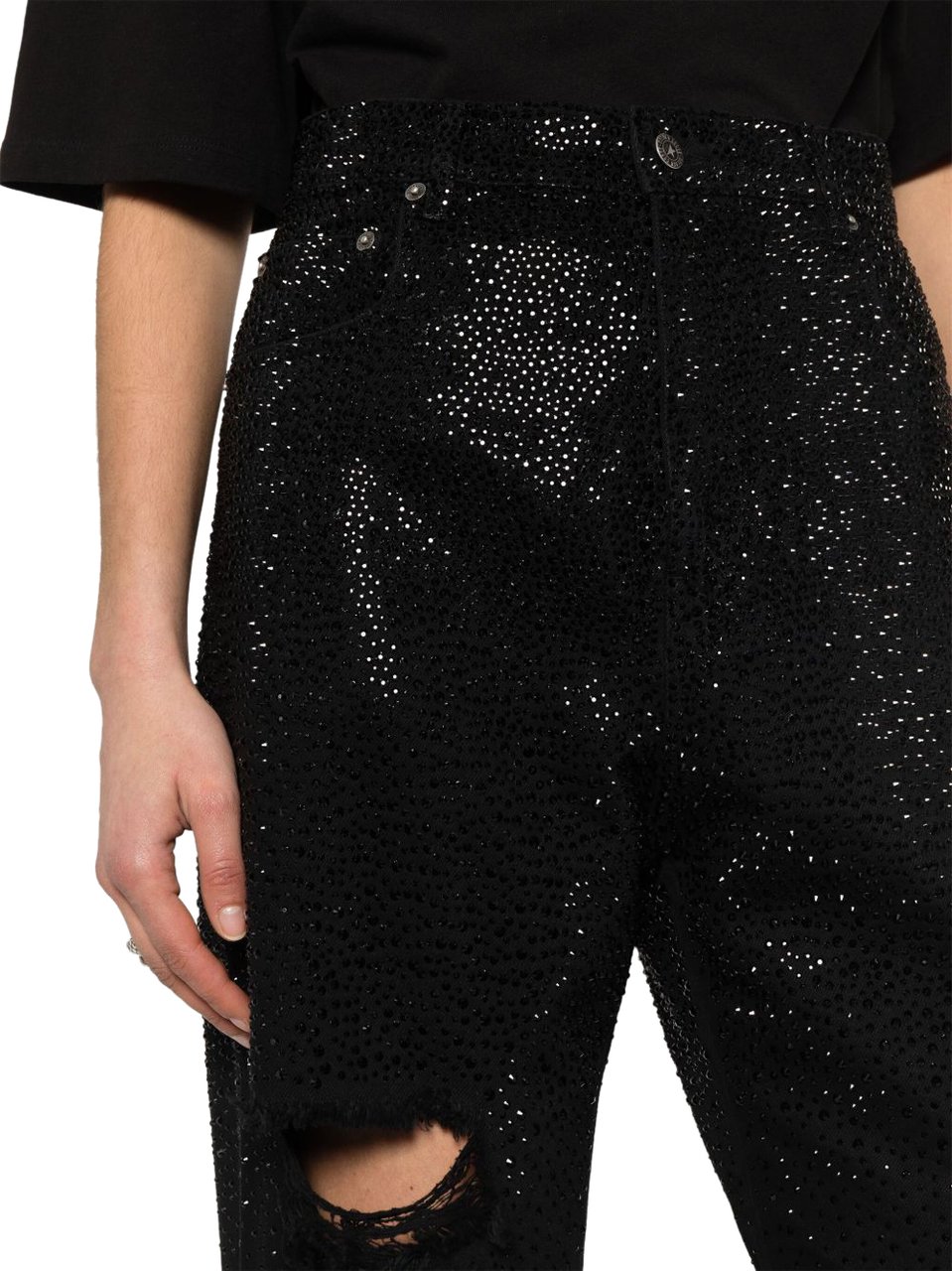 Golden Goose Jeans Black Zwart