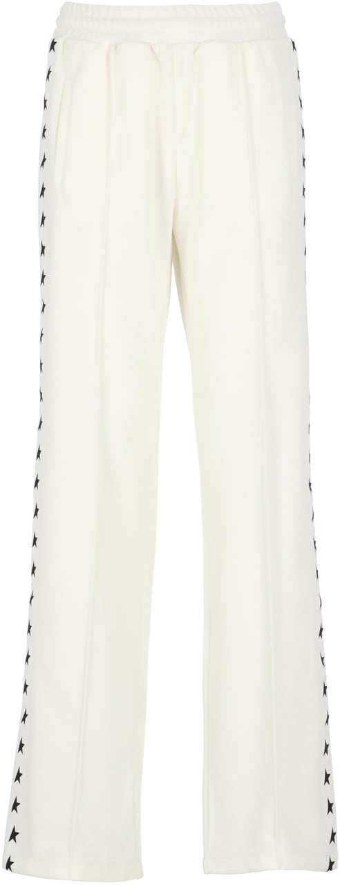 Golden Goose Trousers Ivory Wit
