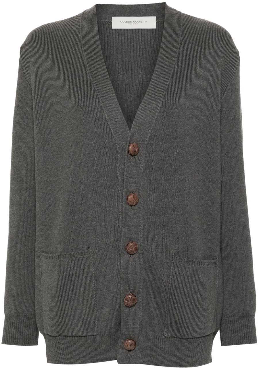 Golden Goose Sweaters Grey Grijs