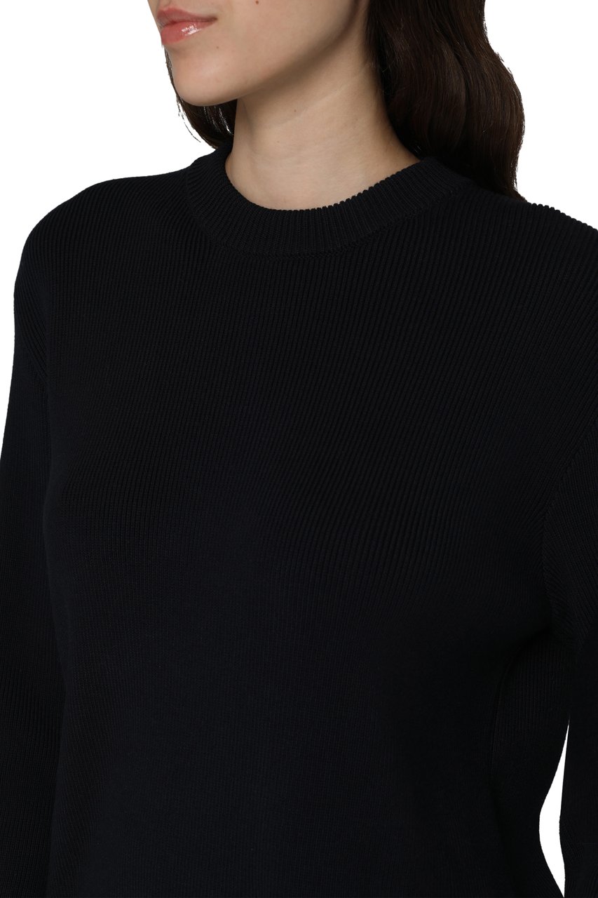 Golden Goose Dany Cotton crew-neck sweater Navy