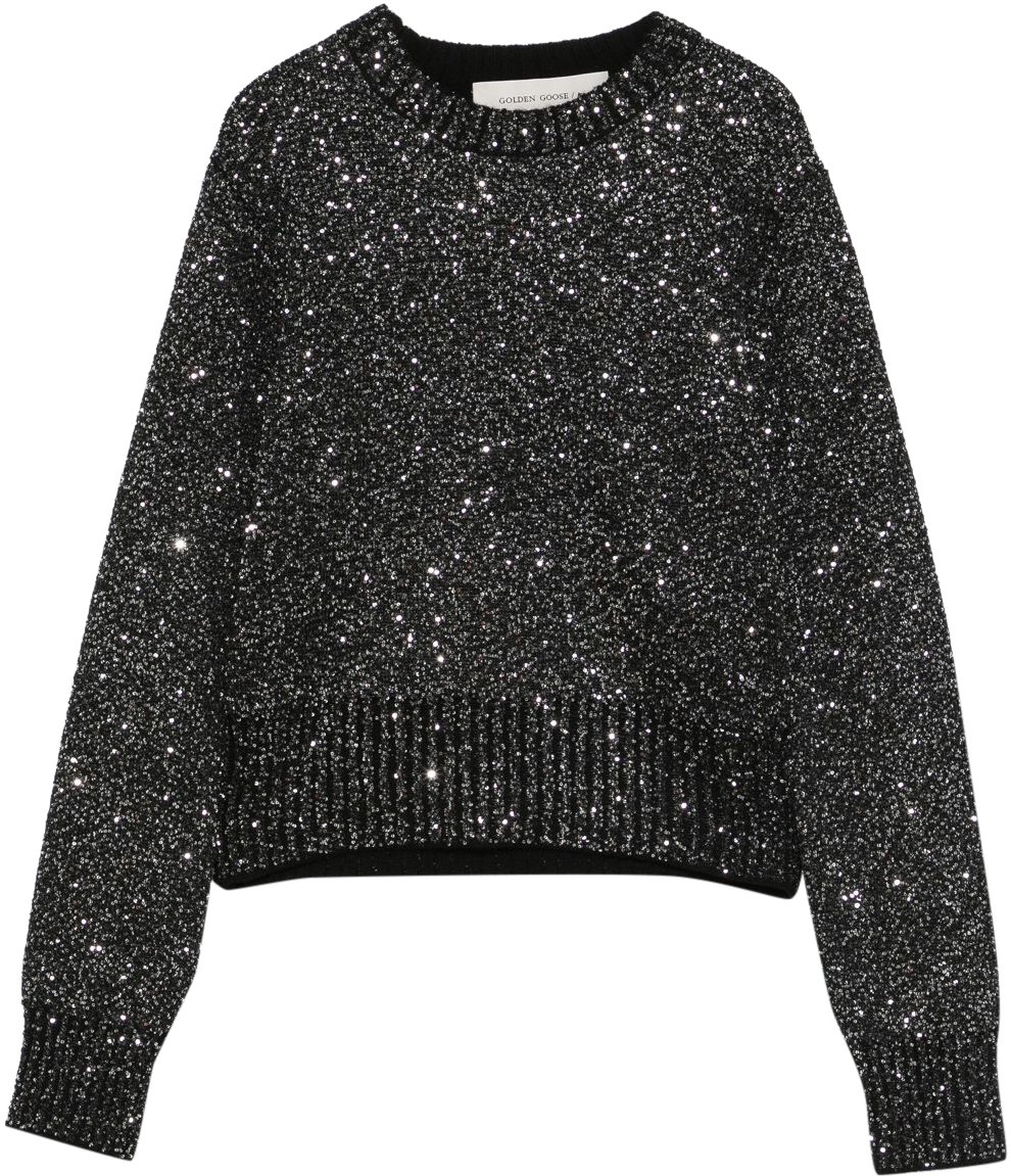 Golden Goose Sweaters Black Zwart