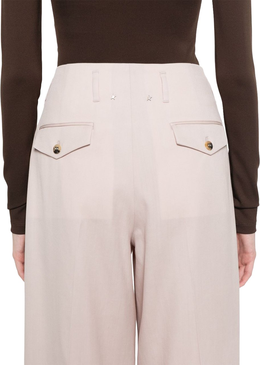 Golden Goose Trousers Shadow Grey Roze