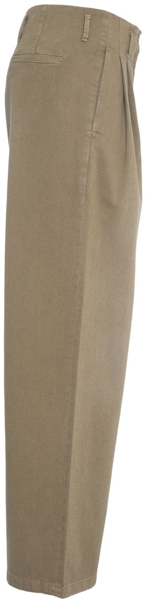 Golden Goose Pleated trousers Bruin