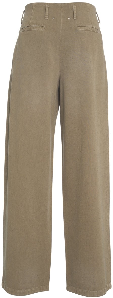 Golden Goose Pleated trousers Bruin