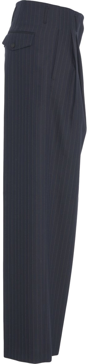 Golden Goose Pinstripe pants 'Flavia' Blauw