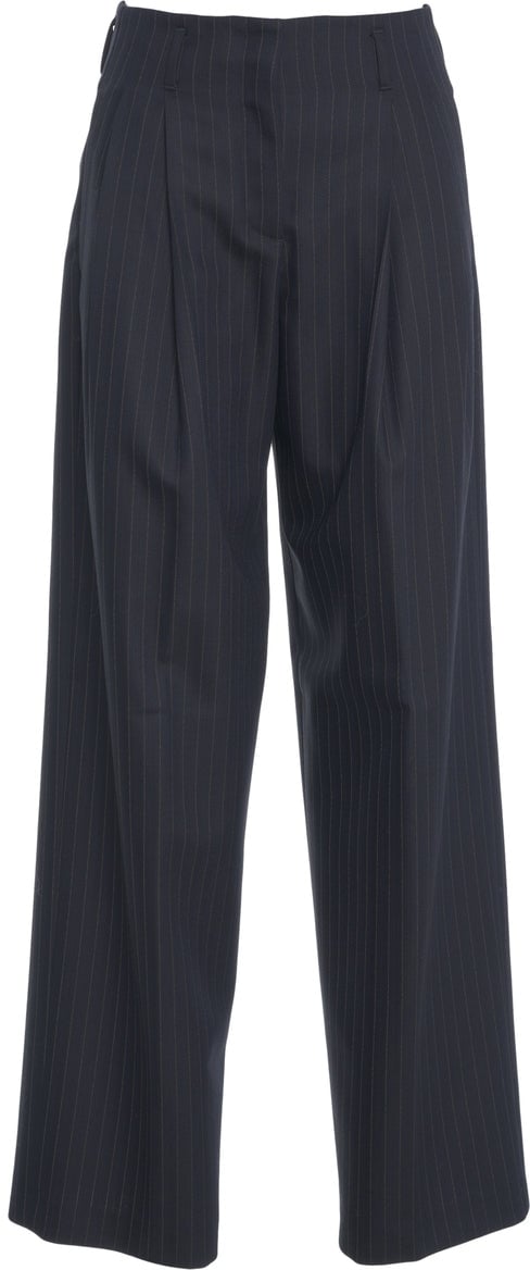 Golden Goose Pinstripe pants 'Flavia' Blauw