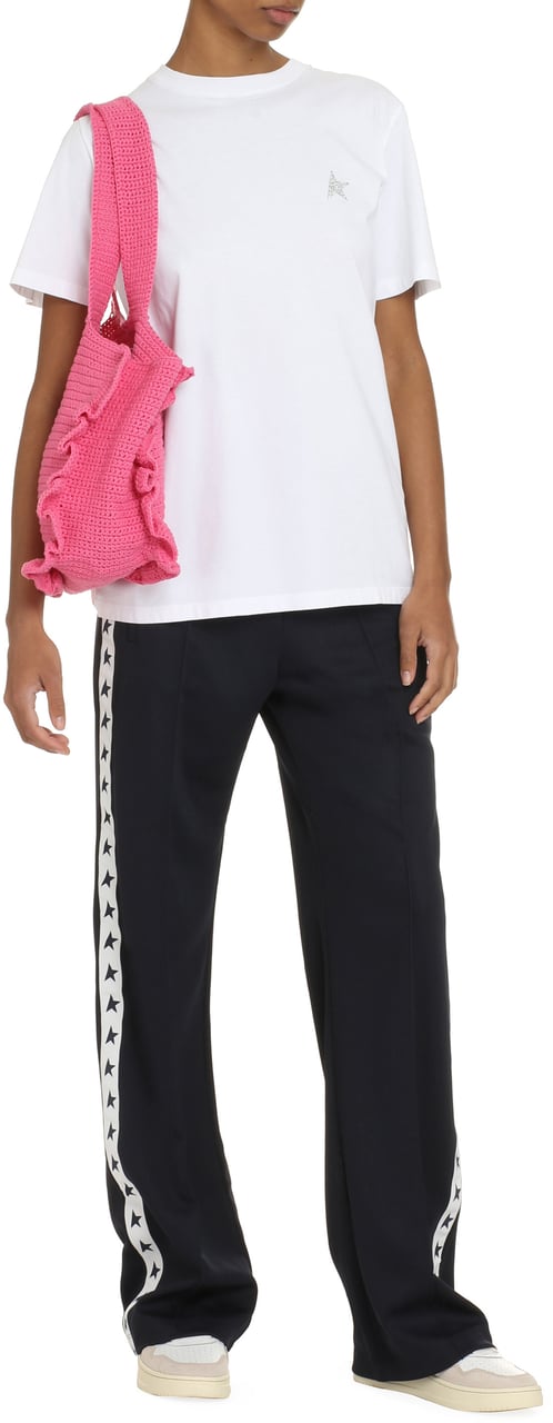 Golden Goose Cotton crew-neck T-shirt Wit