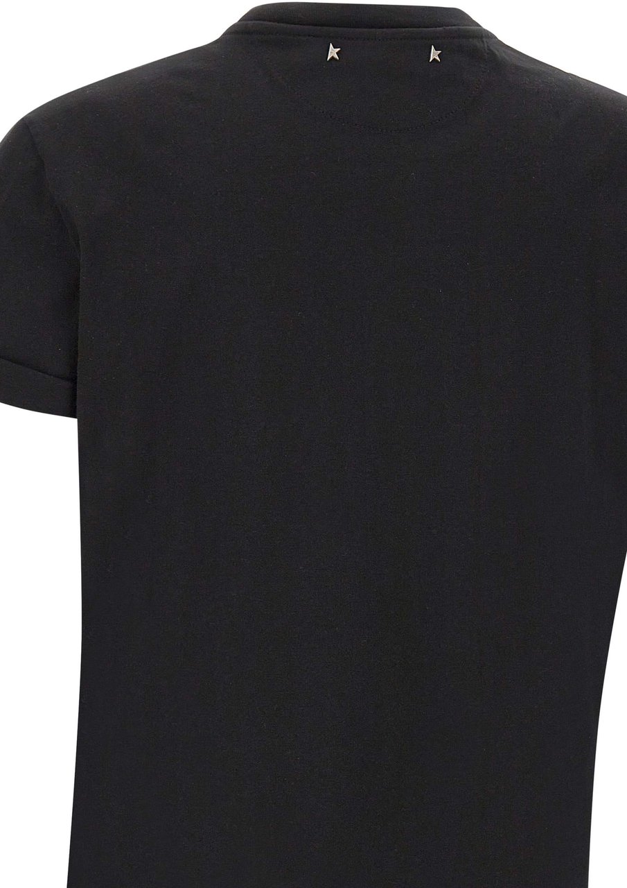 Golden Goose T-Shirts And Polos Black Zwart