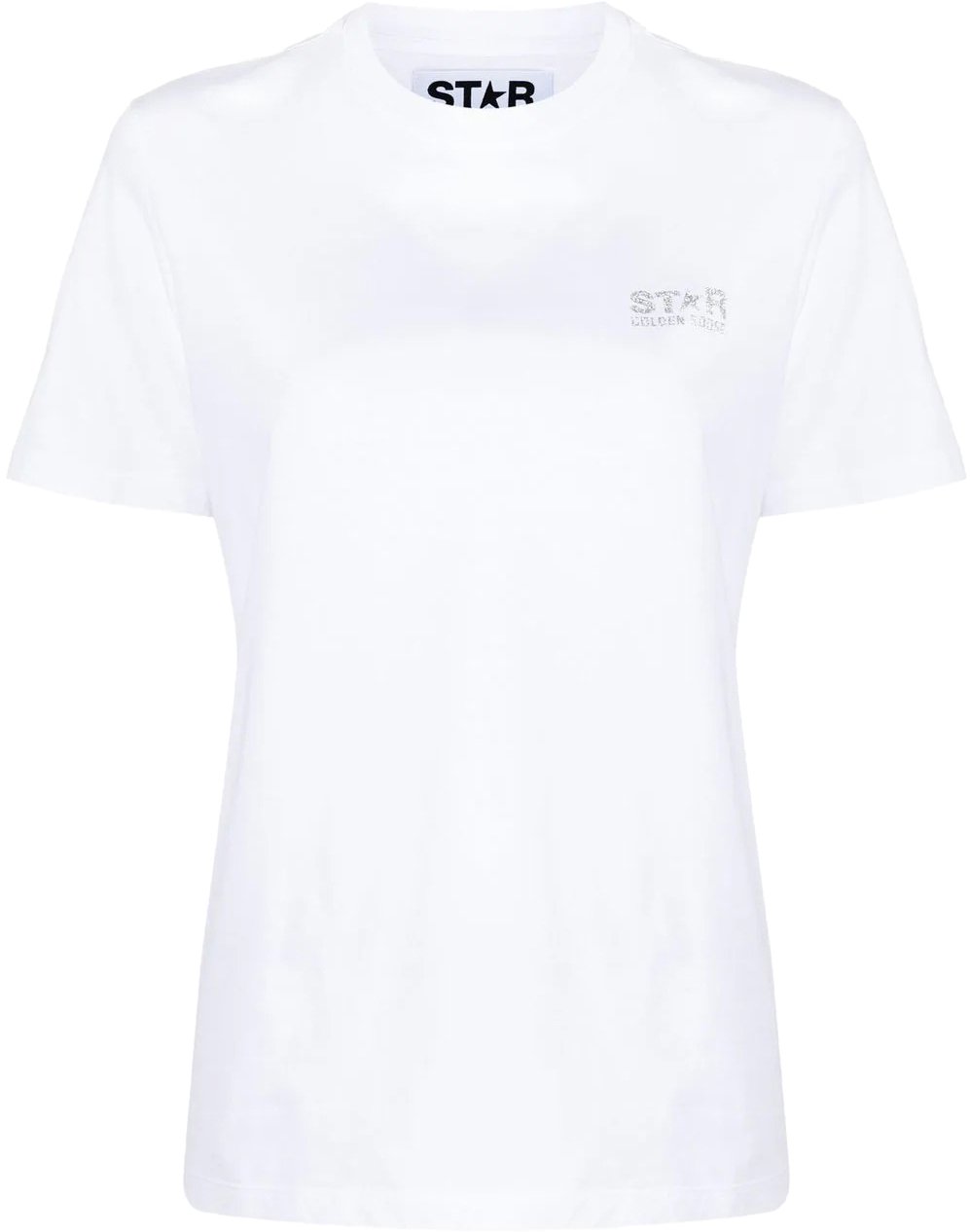 Golden Goose star ws regular t-shirt white Wit