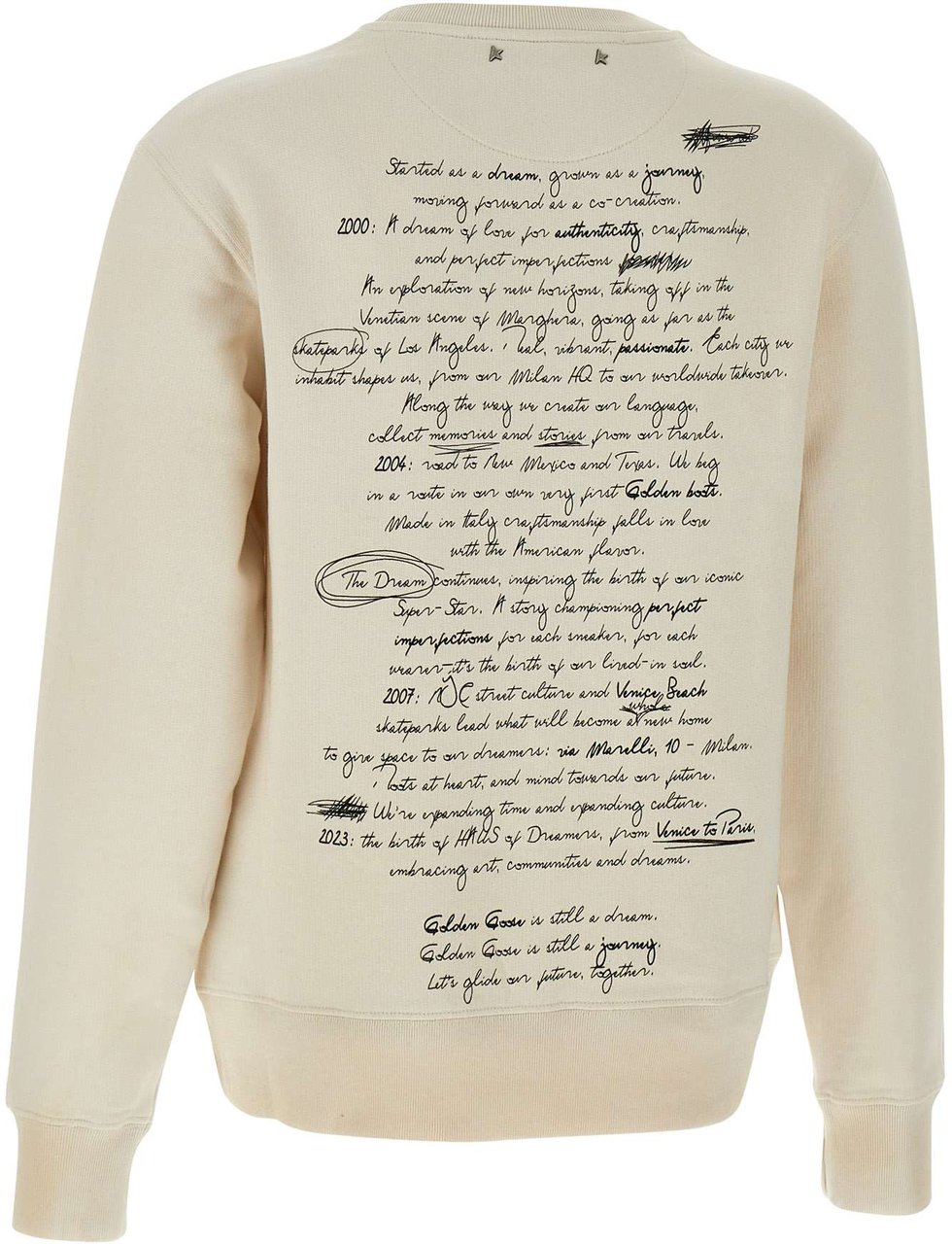Golden Goose Sweaters White Wit
