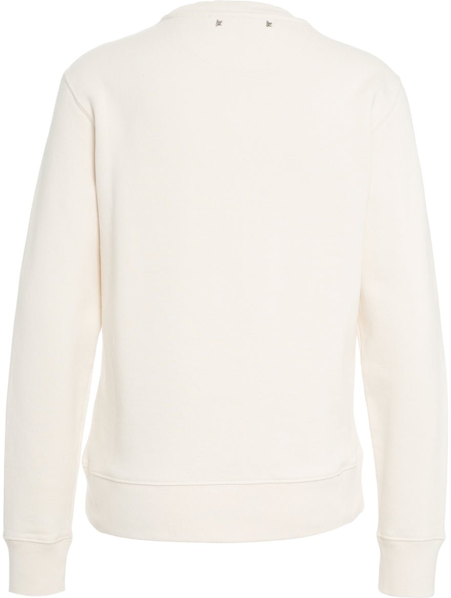 Golden Goose Sweatshirt with logo print Wit