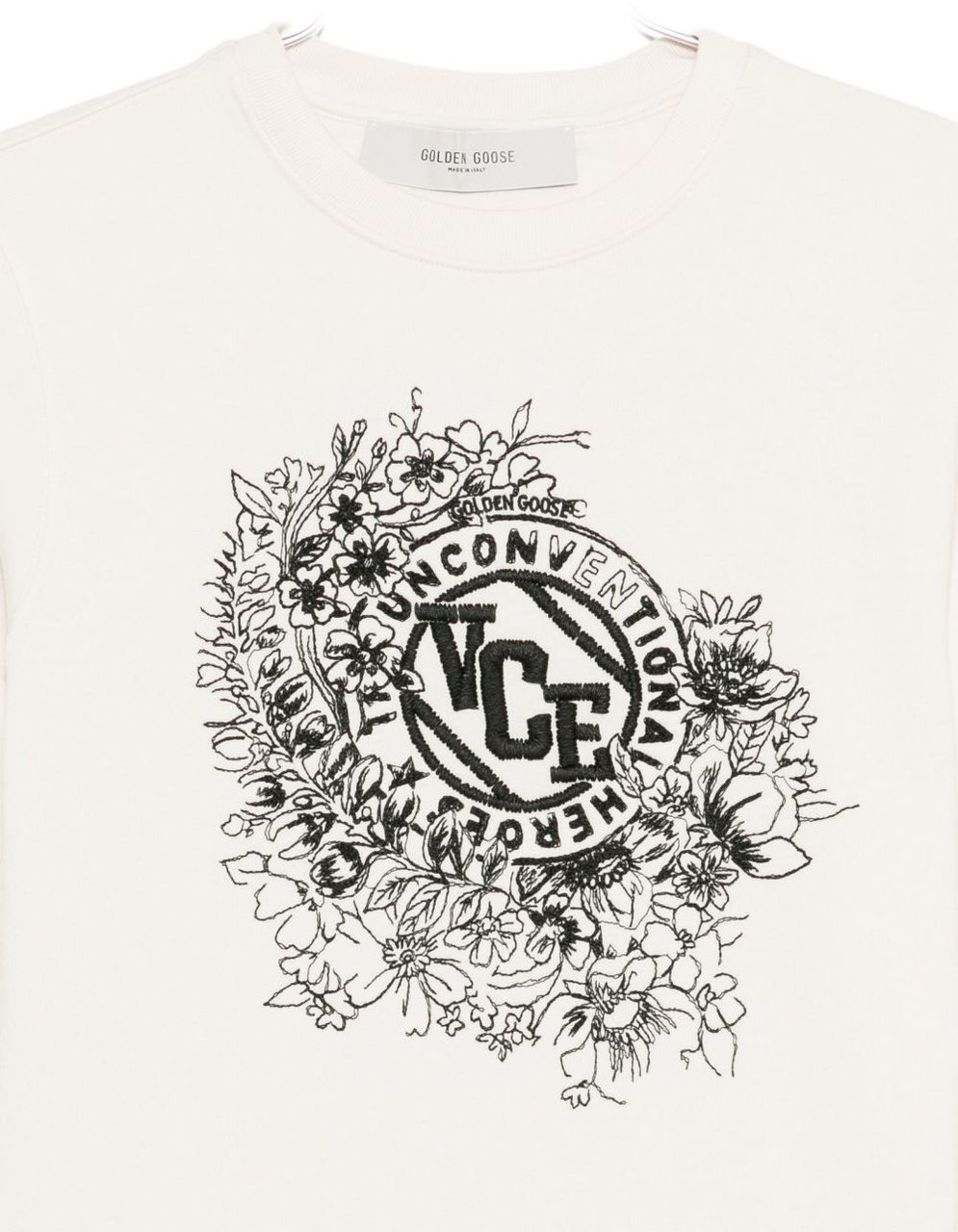 Golden Goose Sweaters White Wit