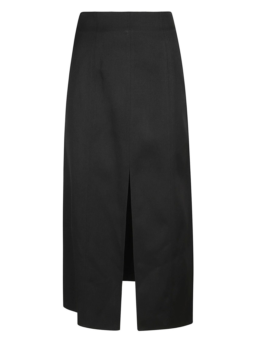 Golden Goose Straight Silhouette Black Skirt Zwart
