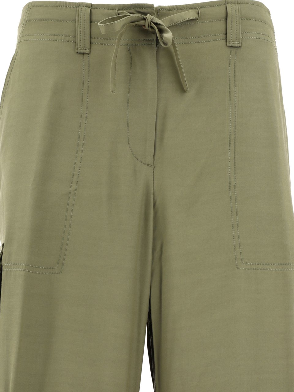 Golden Goose Wide cargo trousers Groen