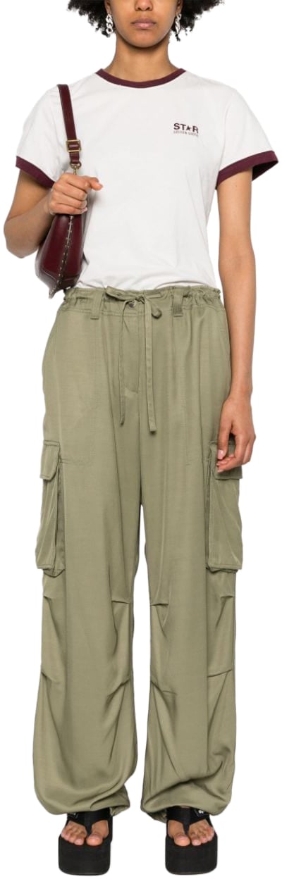 Golden Goose Trousers Kalamata Groen
