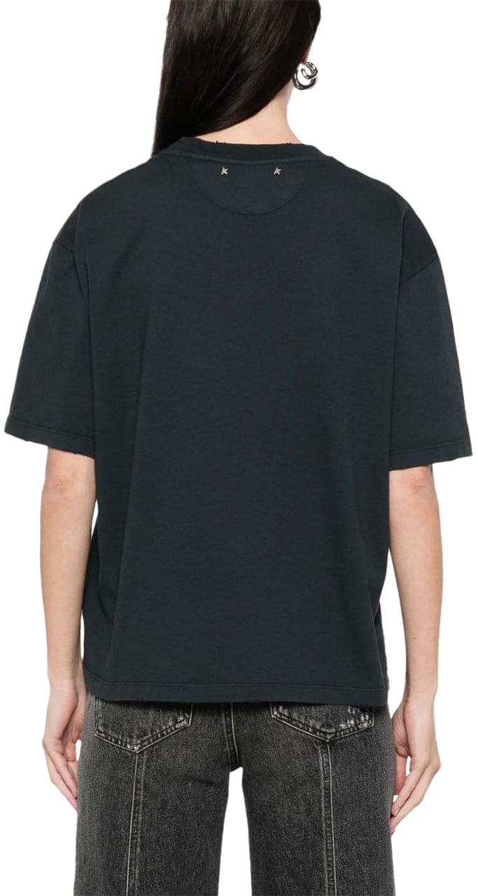 Golden Goose T-Shirts And Polos Black Zwart