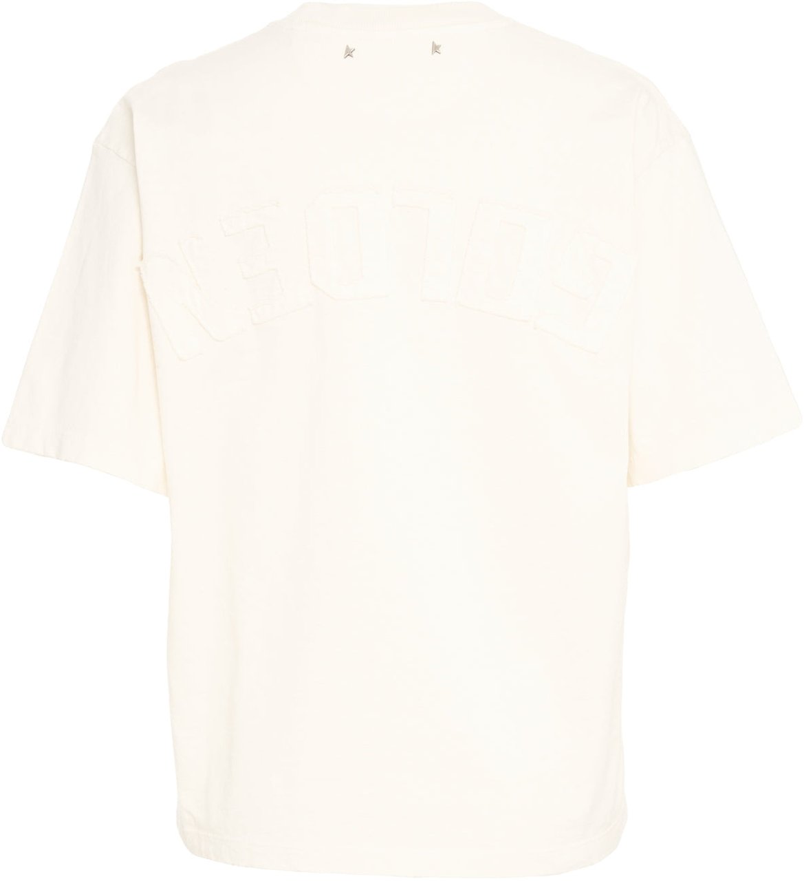 Golden Goose T-shirt with logo Wit