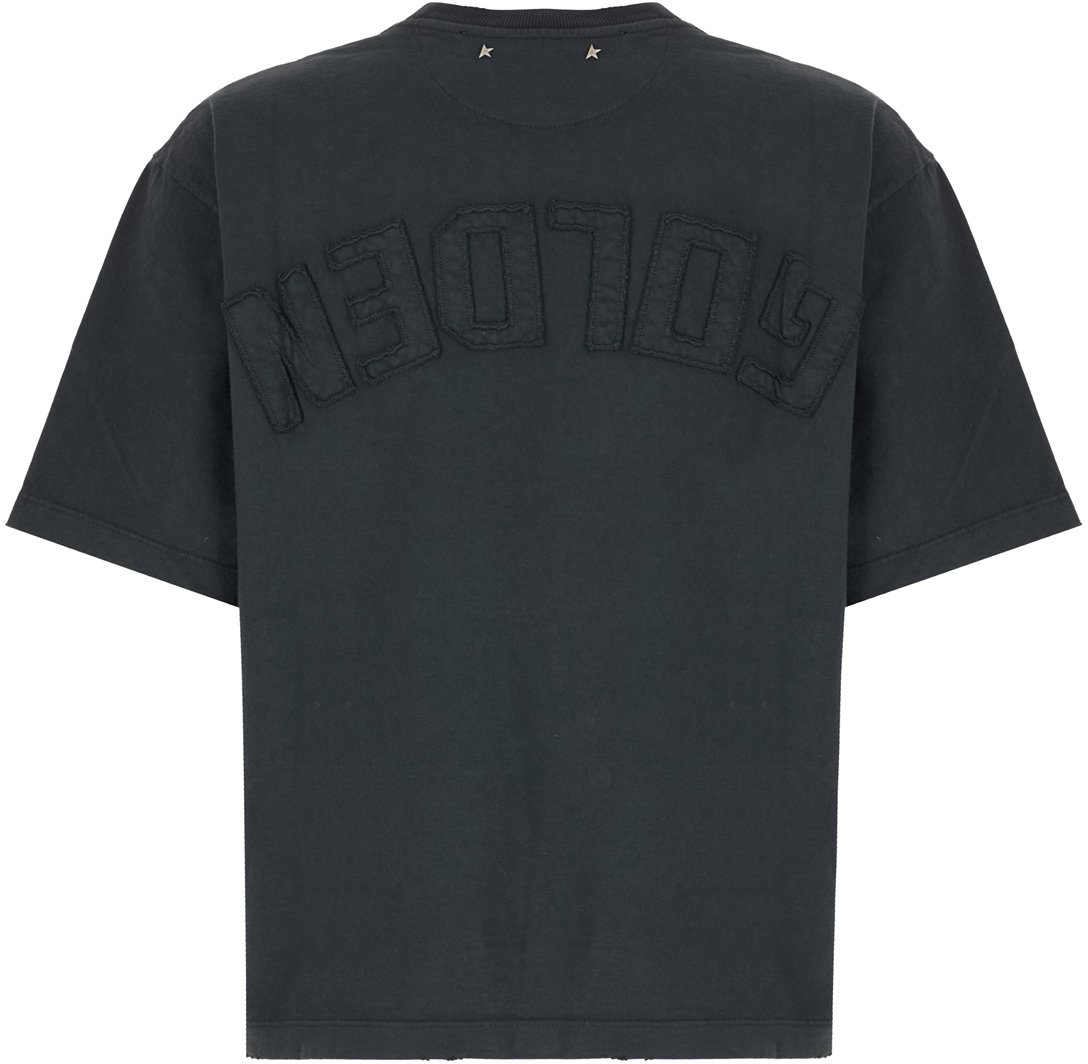 Golden Goose Golden Goose Slate cotton t-shirt Zwart