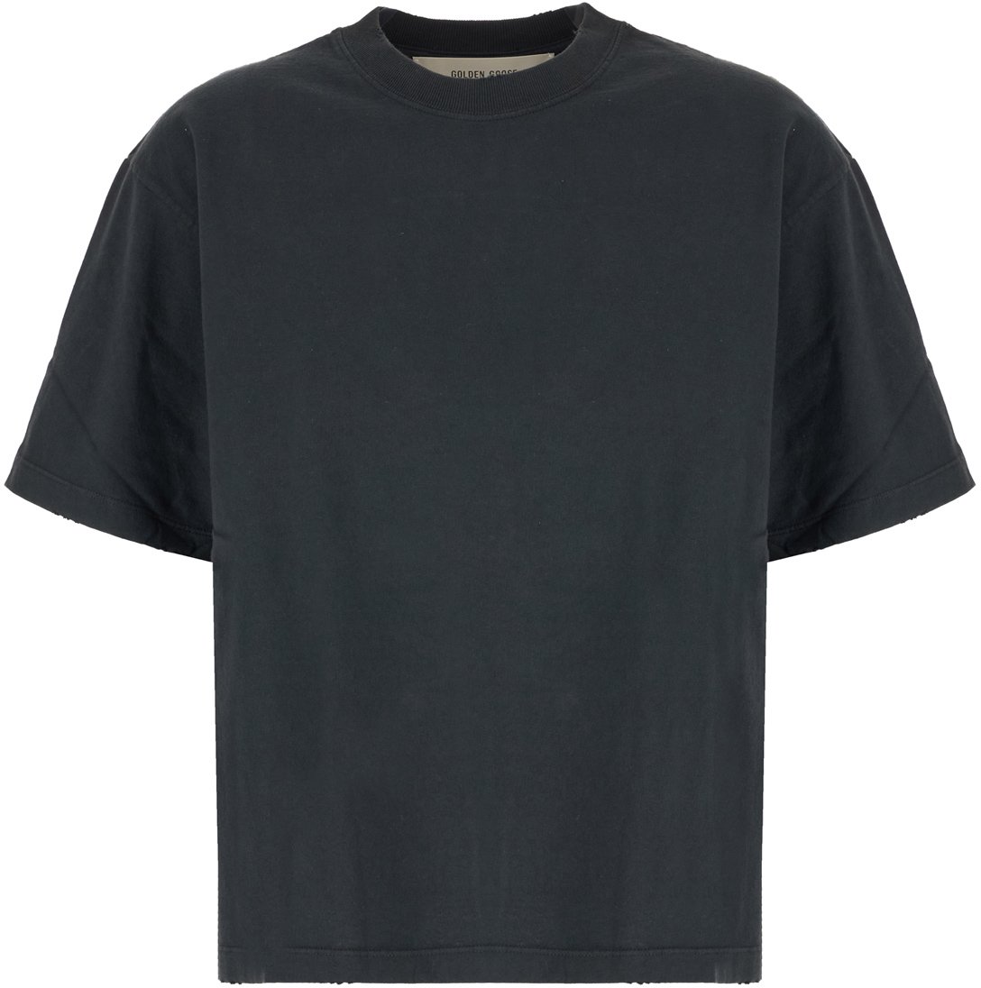 Golden Goose Golden Goose Slate cotton t-shirt Zwart