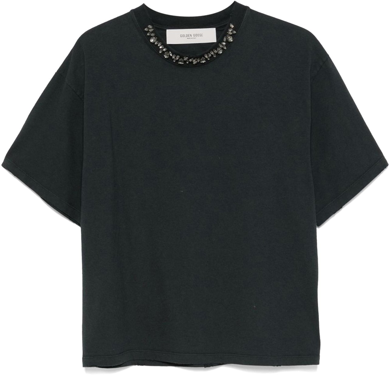 Golden Goose Crystals t-shirt Blauw