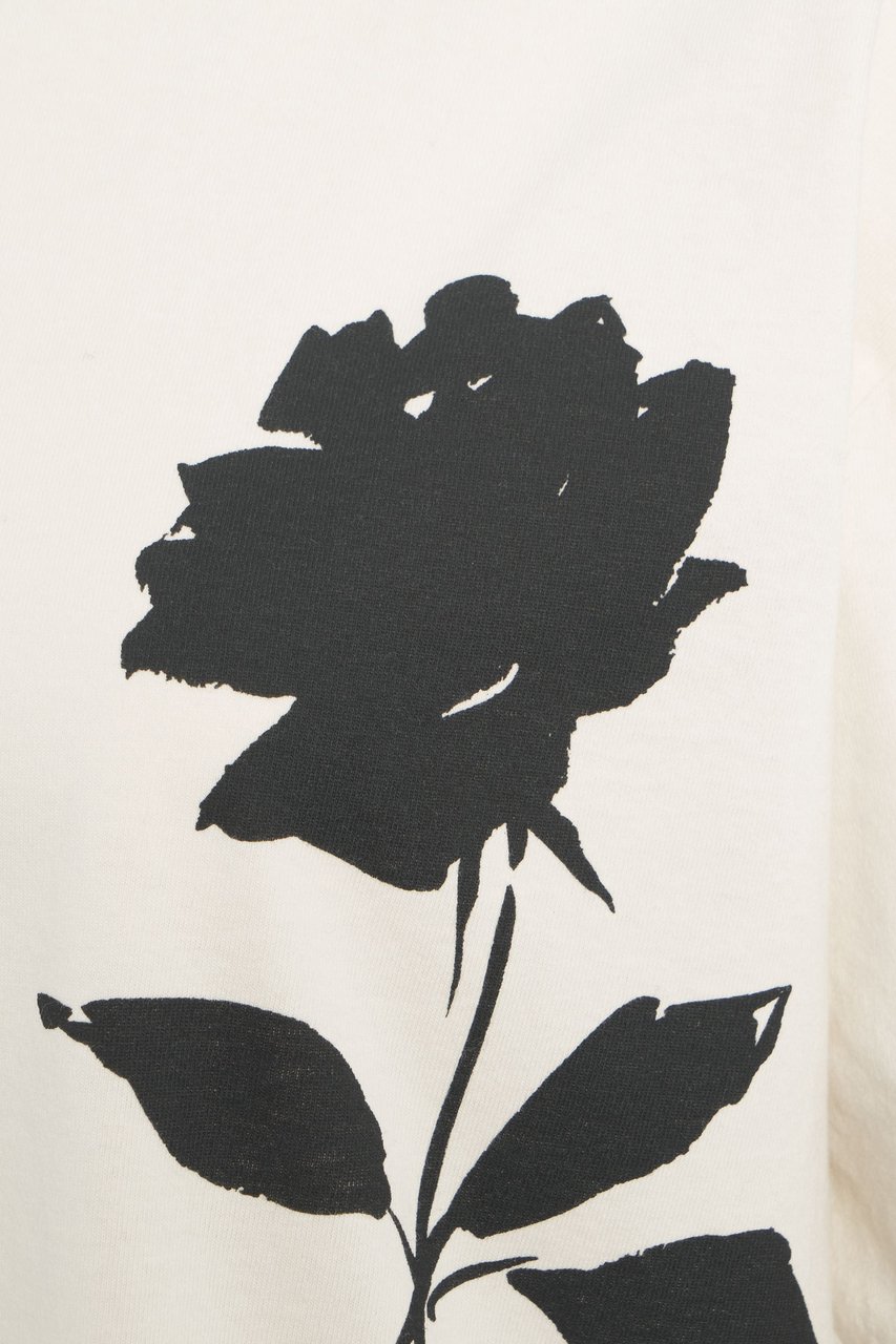 Golden Goose T-shirt with print Wit