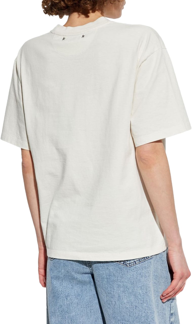 Golden Goose T-Shirts And Polos White Wit
