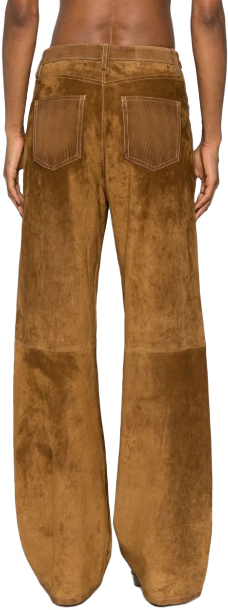 Golden Goose journey ws leather pant straight leg divers Divers