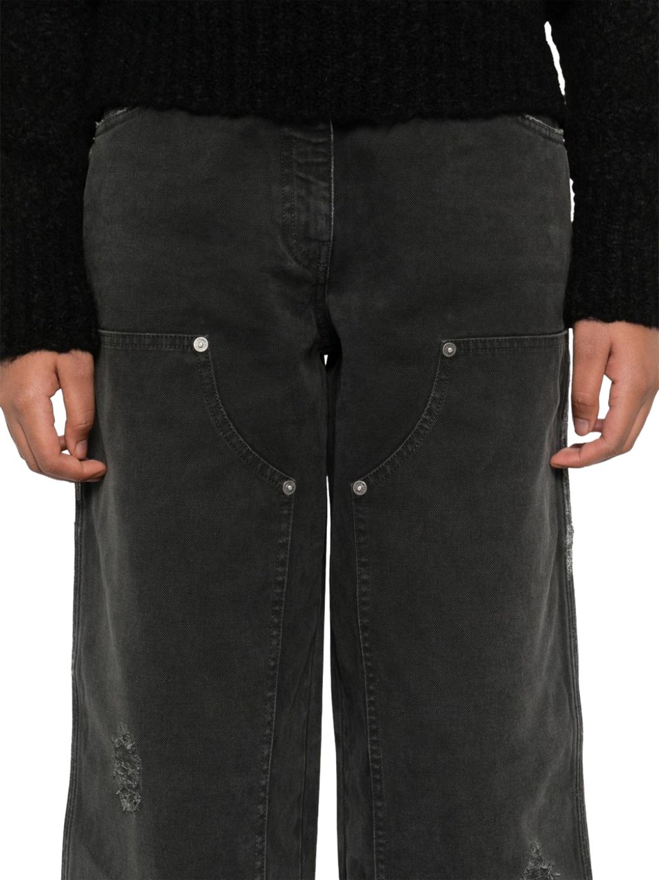 Golden Goose Jeans Black Zwart